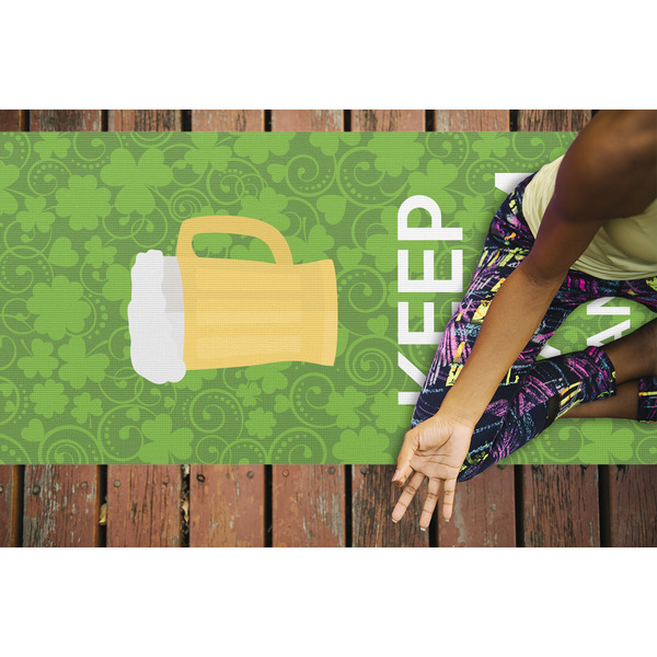 Kiss Me I'm Irish Yoga Mats - LIFESTYLE