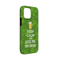Kiss Me I'm Irish iPhone Case - Rubber Lined - iPhone 13 Mini