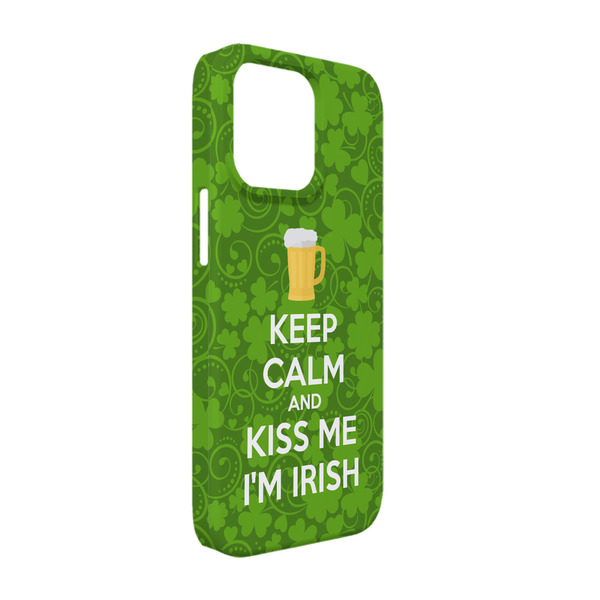 Custom Kiss Me I'm Irish iPhone Case - Plastic - iPhone 13 Pro