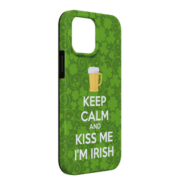 Custom Kiss Me I'm Irish iPhone Case - Rubber Lined - iPhone 13 Pro Max