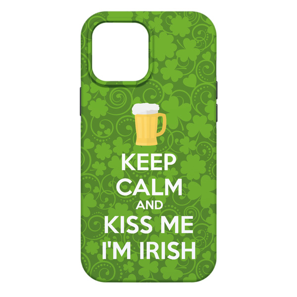 Kiss Me I'm Irish iPhone 13 Pro Max Tough Case - Back