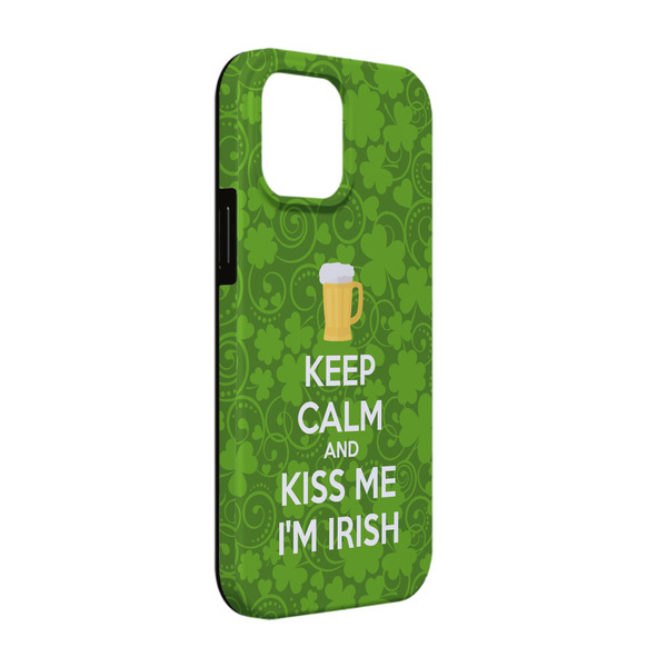 Custom Kiss Me I'm Irish iPhone Case - Rubber Lined - iPhone 13 Pro