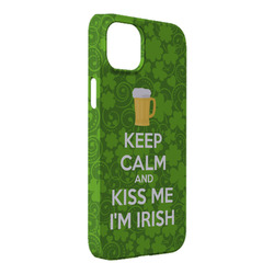 Kiss Me I'm Irish iPhone Case - Plastic - iPhone 14 Plus