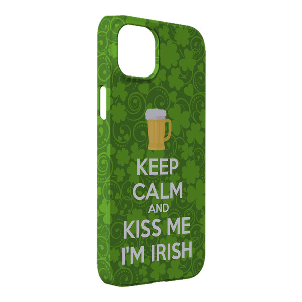 Custom Kiss Me I'm Irish iPhone Case - Plastic - iPhone 14 Pro Max