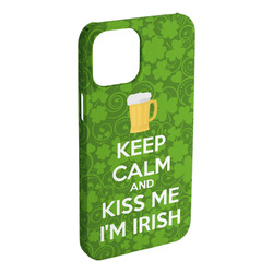 Kiss Me I'm Irish iPhone Case - Plastic - iPhone 15 Plus
