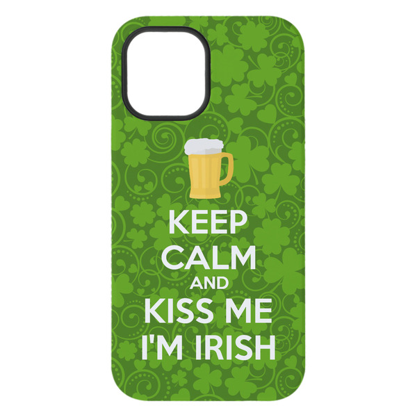Kiss Me I'm Irish iPhone 15 Plus Tough Case - Back