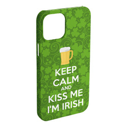 Kiss Me I'm Irish iPhone Case - Plastic - iPhone 15 Pro Max