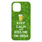 Kiss Me I'm Irish iPhone 15 Pro Max Case - Back