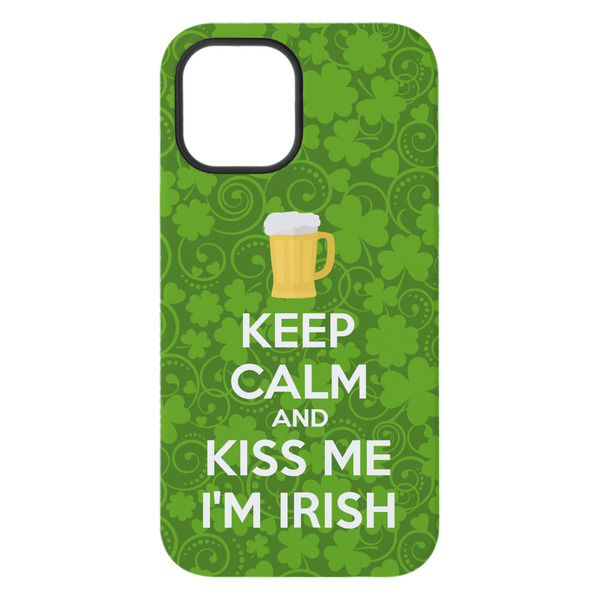 Kiss Me I'm Irish iPhone 15 Pro Max Tough Case - Back