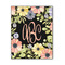 Boho Floral Wood Print - 11x14 (Personalized)