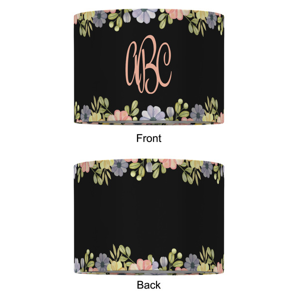 Boho Floral 12" Drum Lampshade - APPROVAL (Fabric)