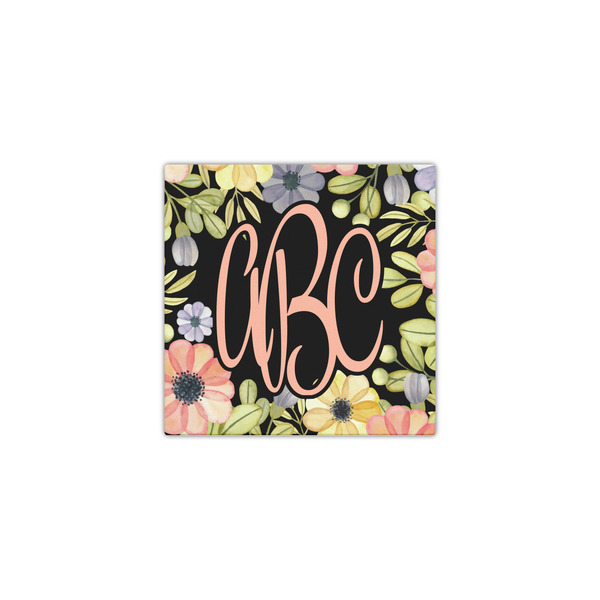 Boho Floral 12x12 - Canvas Print - Front View