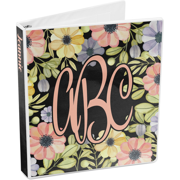 Boho Floral 3-Ring Binder 3/4 - Main