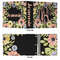 Boho Floral 3 Ring Binders - Full Wrap - 3" - APPROVAL
