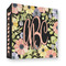 Boho Floral 3 Ring Binders - Full Wrap - 3" - FRONT