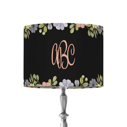 Boho Floral 8" Drum Lamp Shade - Fabric (Personalized)