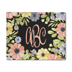 Boho Floral 8' x 10' Indoor Area Rug (Personalized)