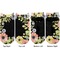 Boho Floral Adult Ankle Socks - Double Pair - Front and Back - Apvl