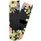 Boho Floral Adult Crew Socks - Single Pair - Front and Back