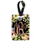 Boho Floral Aluminum Luggage Tag (Personalized)