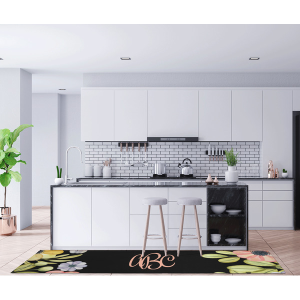 Boho Floral Area Rug Sizes