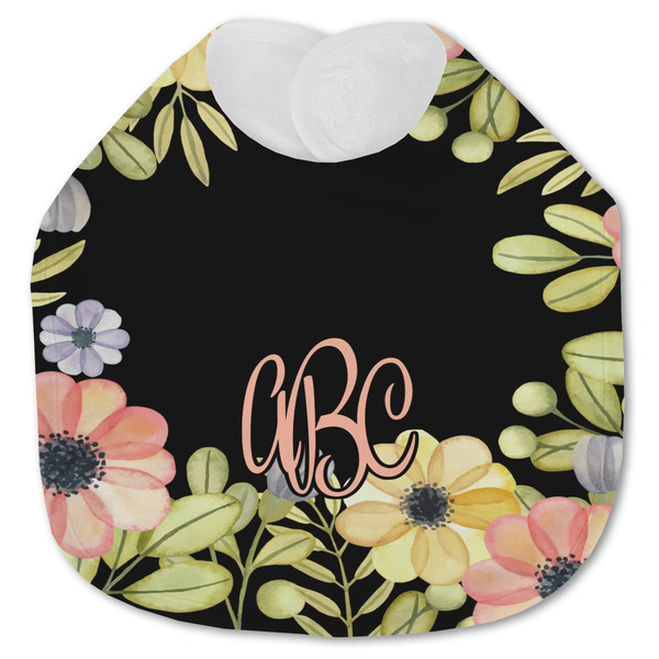 Boho Floral Baby Bib - AFT closed