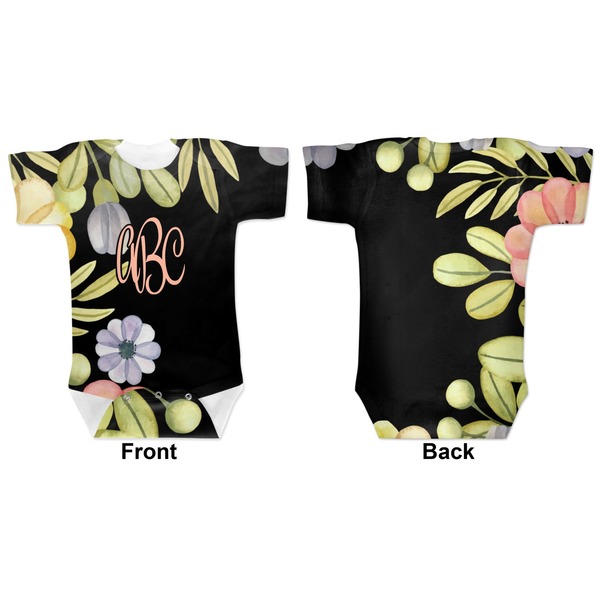 Boho Floral Baby Bodysuit Approval