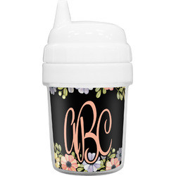 Boho Floral Baby Sippy Cup (Personalized)