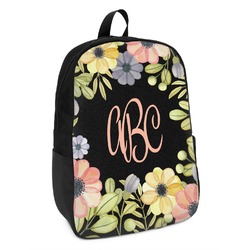 Boho Floral Kids Backpack (Personalized)