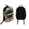 Boho Floral Backpack front and back - Apvl
