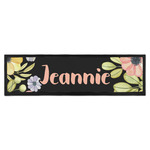 Boho Floral Bar Mat (Personalized)