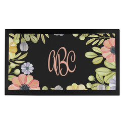 Boho Floral Bar Mat - Small (Personalized)