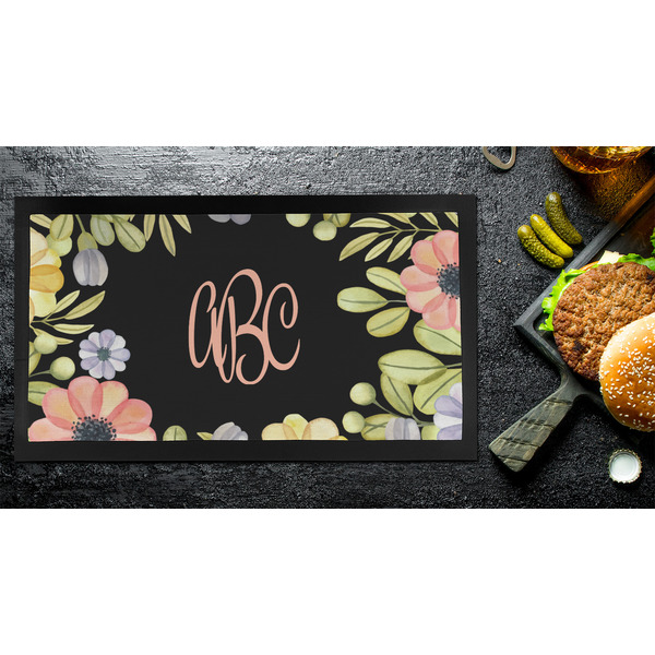 Boho Floral Bar Mat - Small - LIFESTYLE