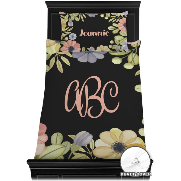 Boho Floral Bedding Set (Twin) - Duvet