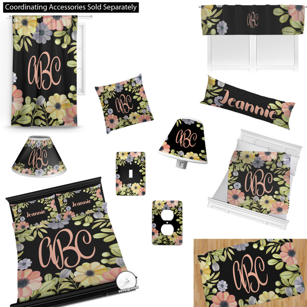 Boho Floral Bedroom Decor & Accessories2