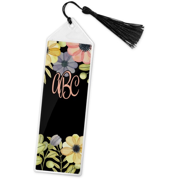 Custom Boho Floral Book Mark w/Tassel (Personalized)