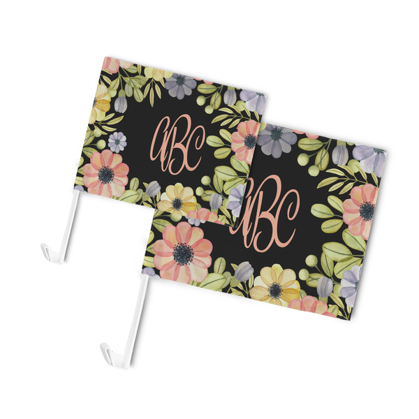 Boho Floral Car Flags - PARENT MAIN (both sizes)