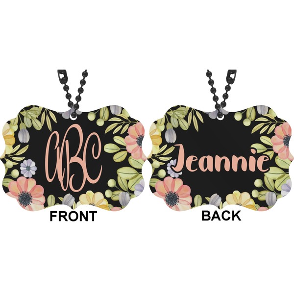 Boho Floral Car Ornament (Approval)