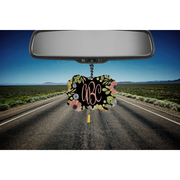 Boho Floral Car Ornament (Road)