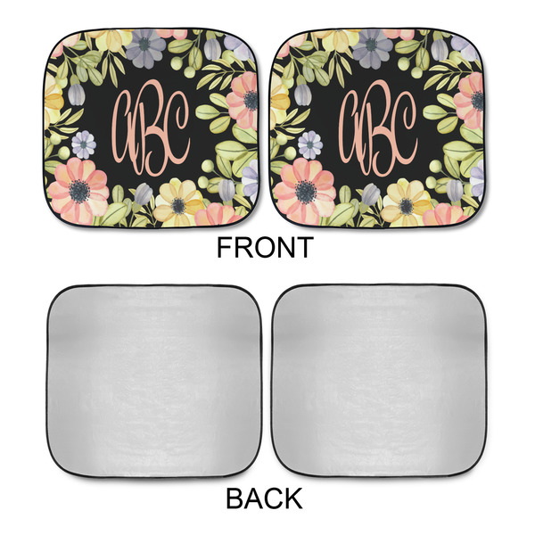 Boho Floral Car Sun Shades - APPROVAL
