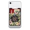 Boho Floral Cell Phone Credit Card Holder w/ Phone