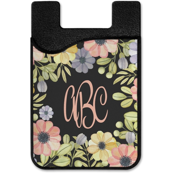 Boho Floral Cell Phone Credit Card Holder