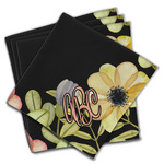 Boho Floral Cloth Napkins (Set of 4) (Personalized)