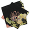 Boho Floral Cloth Napkins - Personalized Lunch (PARENT MAIN Set of 4)