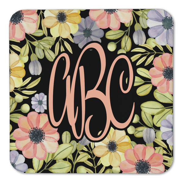 Boho Floral Coaster Set - FRONT (one)