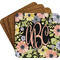 Boho Floral Coaster Set (Personalized)