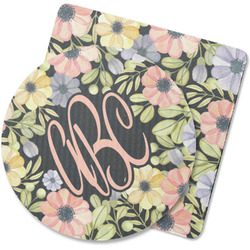 Boho Floral Rubber Backed Coaster (Personalized)