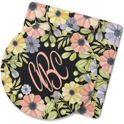 Boho Floral Rubber Backed Coaster (Personalized)