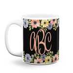 Boho Floral Coffee Mug (Personalized)
