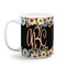 Boho Floral Coffee Mug - 11 oz - White